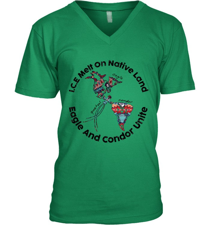 I.C.E MELT ON NATIVE LAND - EAGLE AND CONDOR UNITE