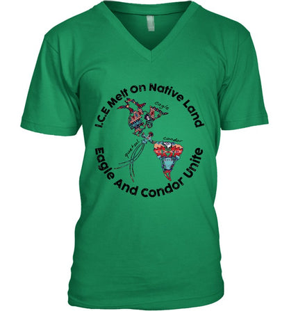 I.C.E MELT ON NATIVE LAND - EAGLE AND CONDOR UNITE