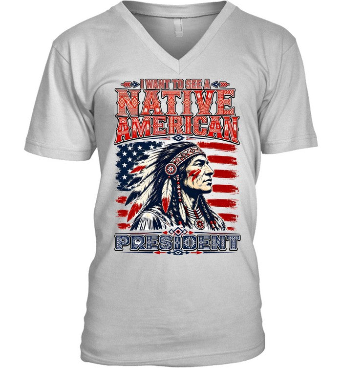 I WANT TO SEE NATIVE AMERICAN PRESIDENT