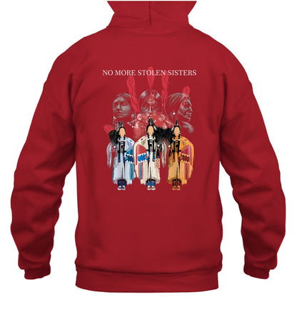 I WEAR RED FOR MY SISTERS - NO MORE STOLEN SISTERS - TWO SIDES