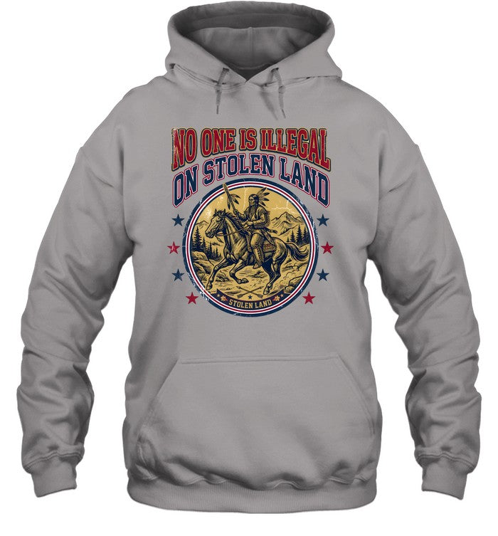 NO ONE IS ILLEGAL ON STOLEN LAND