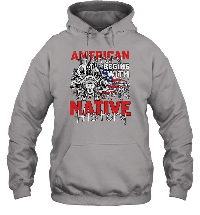 AMERICAN HISTORY BEGINS WITH NATIVE HISTORY