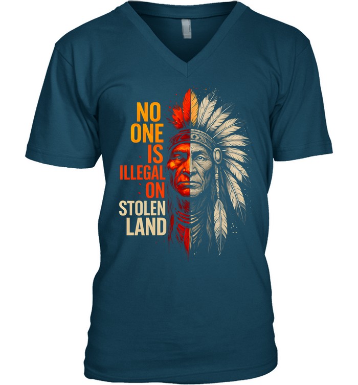 NO ONE IS ILLEGAL ON STOLEN LAND