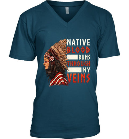NATIVE BLOOD RUNS THROUGH MY VEINS