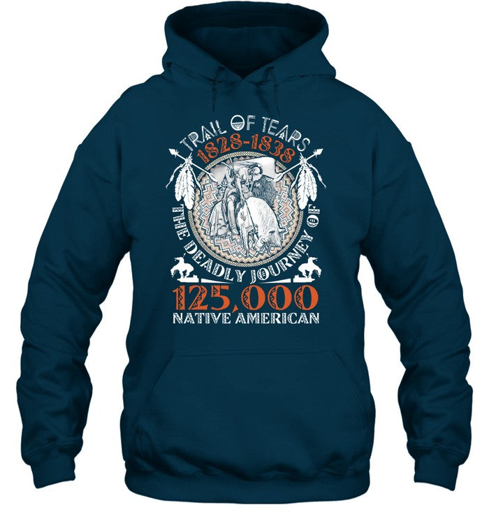 TRAIL OF TEARS 1828-1838 125,000 NATIVE AMERICAN