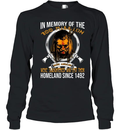 IN MEMORY OF THE HOMELAND SINCE 1492