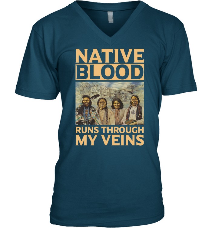 NATIVE BLOOD RUNS THROUGH MY VEINS