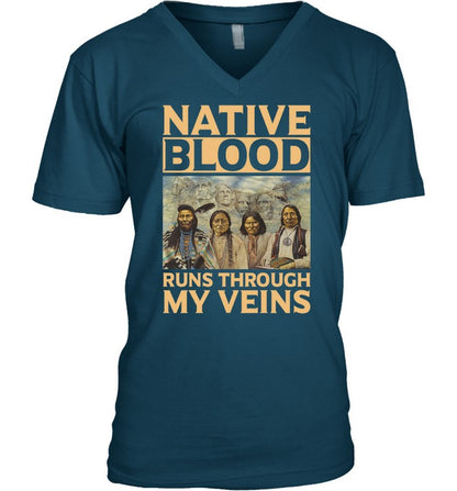 NATIVE BLOOD RUNS THROUGH MY VEINS