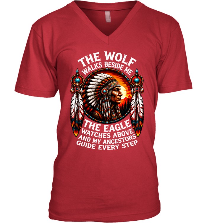 The Wolf Walks Beside Me, The Eagle Watches Above, And My Ancestors Guide Every Step