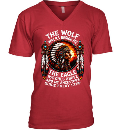 The Wolf Walks Beside Me, The Eagle Watches Above, And My Ancestors Guide Every Step