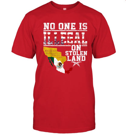 NO ONE IS ILLEGAL ON STOLEN LAND