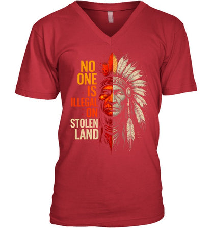 NO ONE IS ILLEGAL ON STOLEN LAND