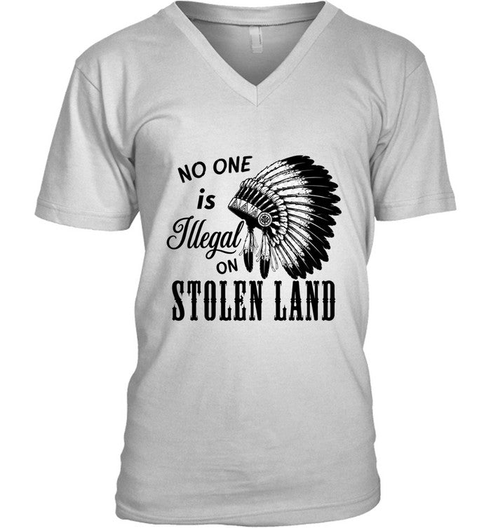 NO ONE IS ILLEGAL ON STOLEN LAND