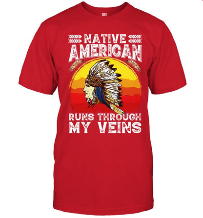 NATIVE AMERICAN RUNS THROUGH MY VEINS