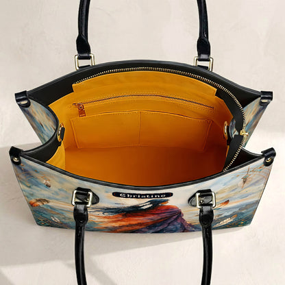Journey of the Soul Personalized Leather Bag