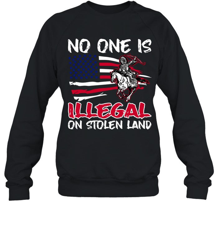NO ONE IS ILLEGAL ON STOLEN LAND