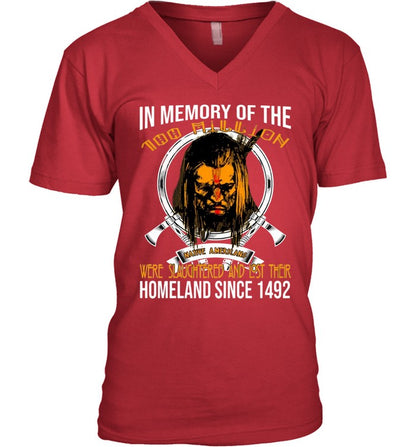 IN MEMORY OF THE HOMELAND SINCE 1492