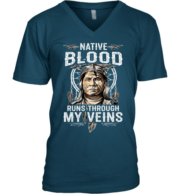 NATIVE BLOOD RUNS THROUGH MY VEINS