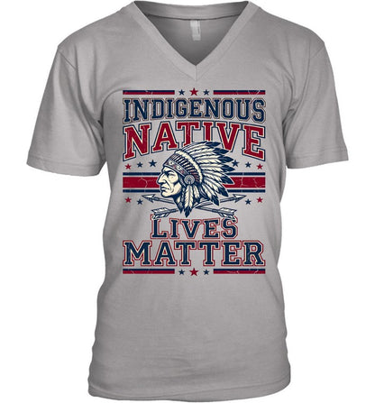 INDIGENOUS NATIVE LIVES MATTER