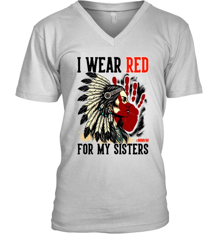 I WEAR RED FOR MY SISTERS