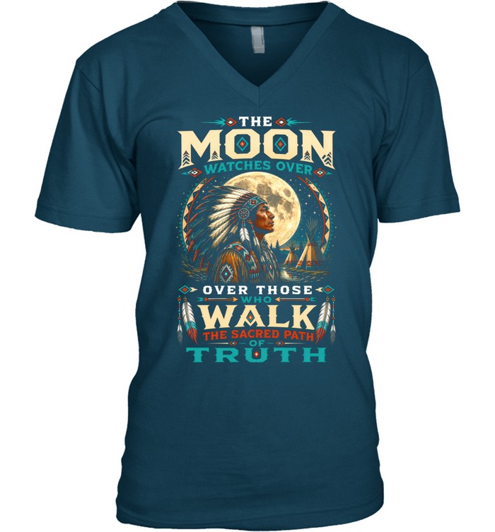 THE MOON WATCHES OVER OVER THOSE WHO WALK THE SACRED PATH OF TRUTH
