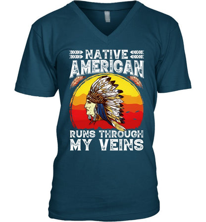 NATIVE AMERICAN RUNS THROUGH MY VEINS
