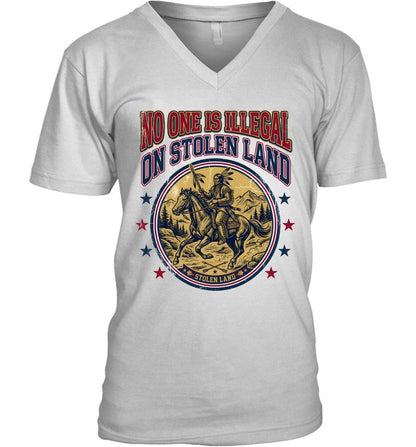 NO ONE IS ILLEGAL ON STOLEN LAND