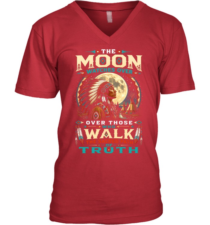 THE MOON WATCHES OVER OVER THOSE WHO WALK THE SACRED PATH OF TRUTH
