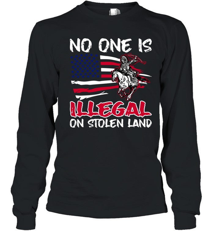 NO ONE IS ILLEGAL ON STOLEN LAND