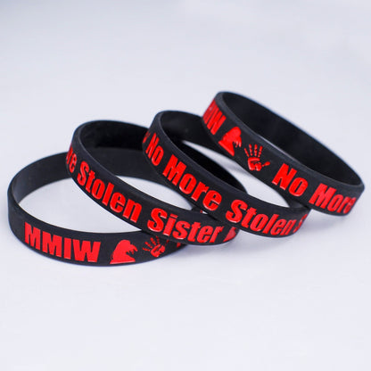 Every Child Matters Silicone Wristband - Debossed Color 001