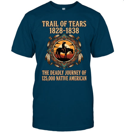 TRAIL OF TEARS 1828-1838 THE DEADLY JOURNEY OF 125,000 NATIVE AMERICAN