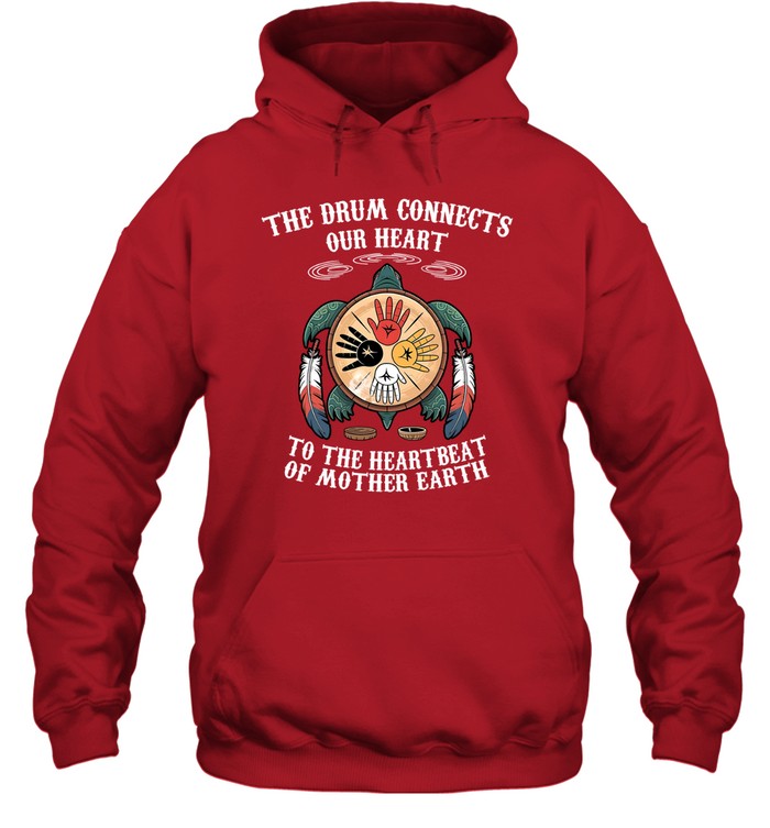 THE DRUM CONNECTS OUR HEART TO THE  HEARTBEAT OF MOTHER EARTH