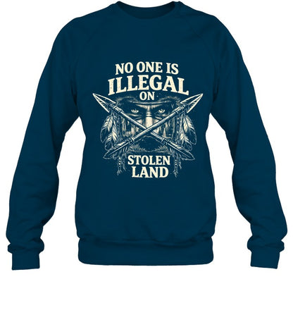 NO ONE IS ILLEGAL ON STOLEN LAND