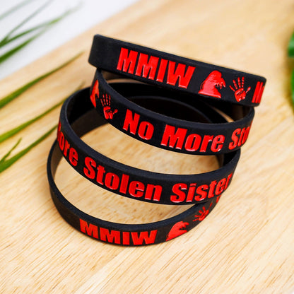 Every Child Matters Silicone Wristband - Debossed Color 001