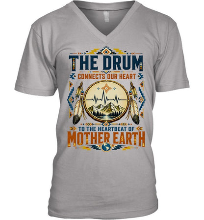 THE DRUM CONNECTS OUR HEART TO THE HEARTBEAT OF MOTHER EARTH