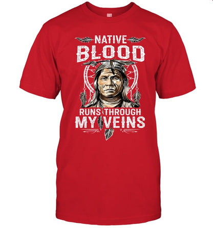 NATIVE BLOOD RUNS THROUGH MY VEINS