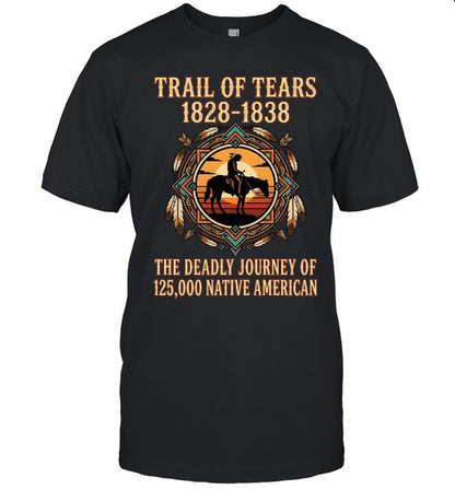 TRAIL OF TEARS 1828-1838 THE DEADLY JOURNEY OF 125,000 NATIVE AMERICAN