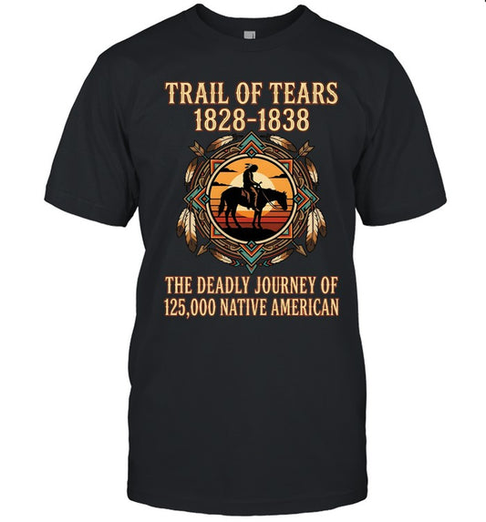 TRAIL OF TEARS 1828-1838 THE DEADLY JOURNEY OF 125,000 NATIVE AMERICAN