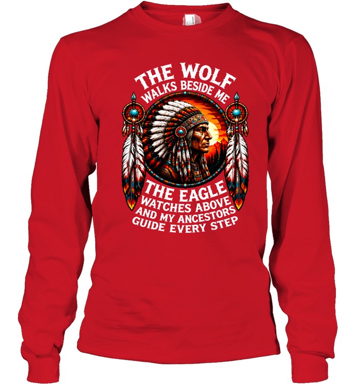 The Wolf Walks Beside Me, The Eagle Watches Above, And My Ancestors Guide Every Step