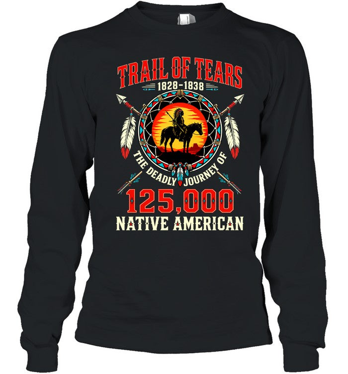 TRAIL OF TEARS 1828-1838 THE DEADLY JOURNEY OF 125,000 NATIVE AMERICAN