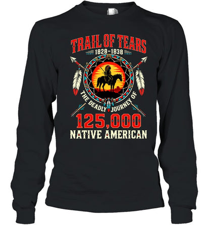 TRAIL OF TEARS 1828-1838 THE DEADLY JOURNEY OF 125,000 NATIVE AMERICAN