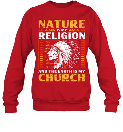 NATURE IS MY  RELIGION AND THE EARTH IS MY CHURCH