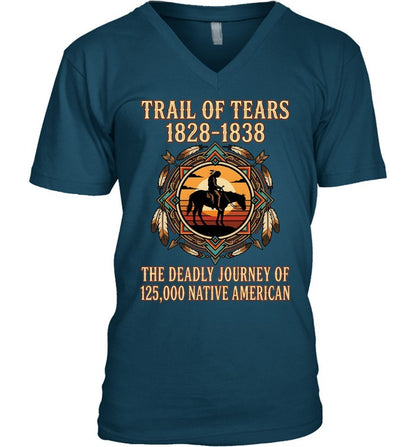 TRAIL OF TEARS 1828-1838 THE DEADLY JOURNEY OF 125,000 NATIVE AMERICAN