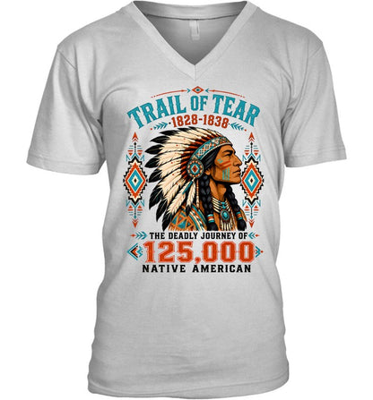 TRAIL OF TEAR 1828-1838. THE DEADLY JOURNEY OF  125.000 NATIVE AMERICAN