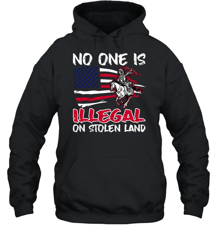 NO ONE IS ILLEGAL ON STOLEN LAND