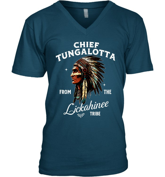 CHIEF TUNGALOTTA FROM THE Lickahinee TRIBE