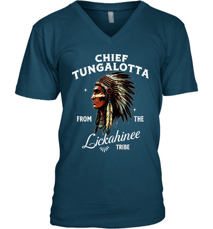 CHIEF TUNGALOTTA FROM THE Lickahinee TRIBE