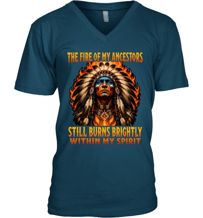THE FIRE OF MY ANCESTORS STILL BURNS BRIGHTLY WITHIN MY SPIRIT