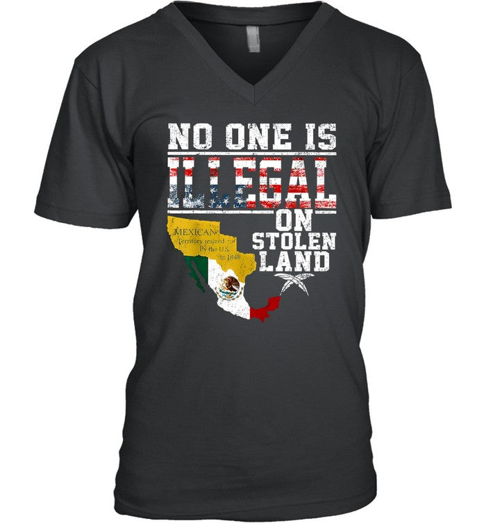 NO ONE IS ILLEGAL ON STOLEN LAND