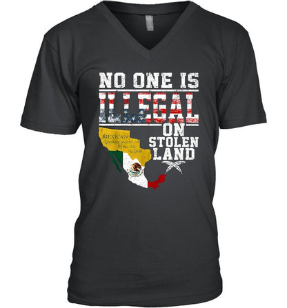 NO ONE IS ILLEGAL ON STOLEN LAND